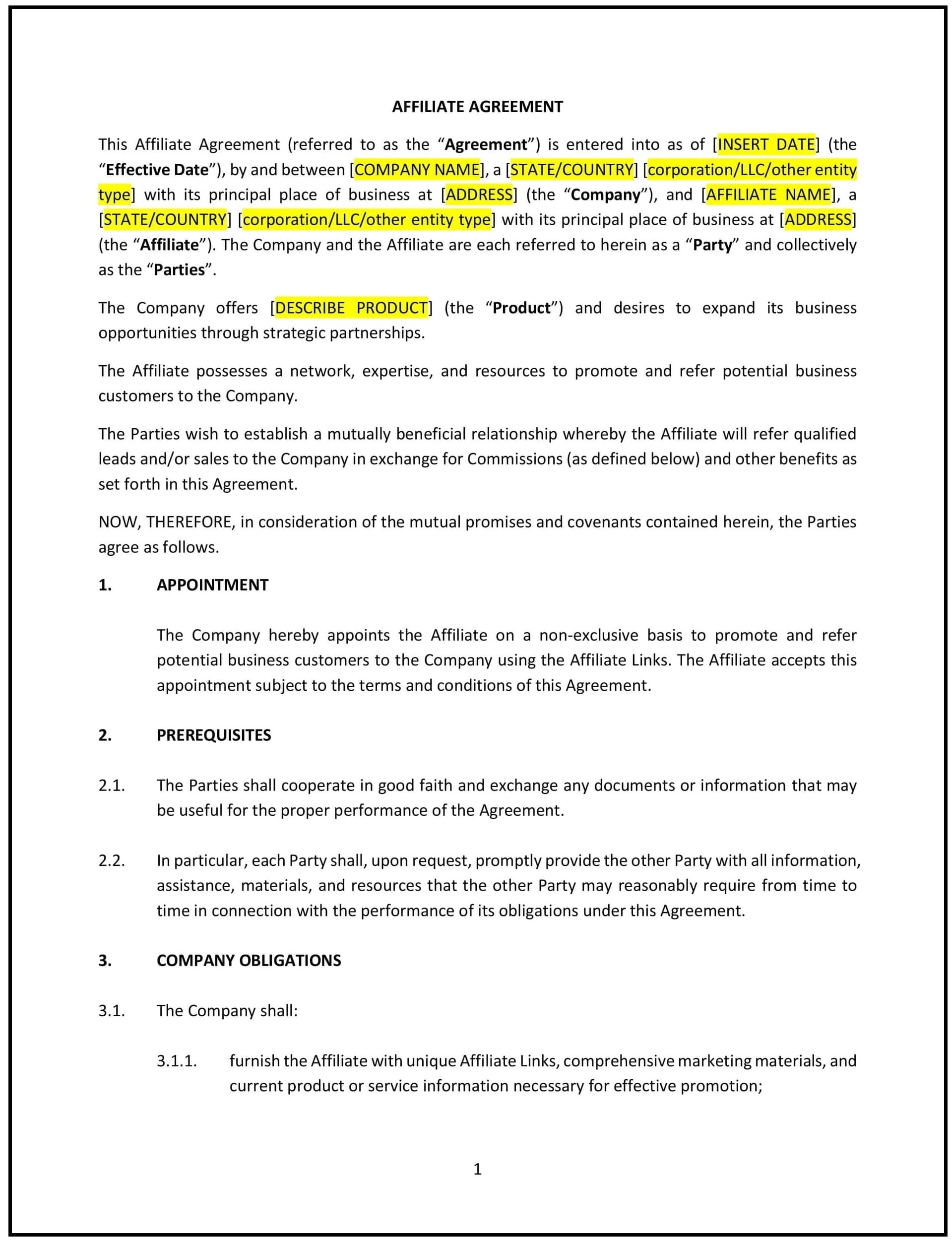 Affiliate-Agreement--Ohio--1-1