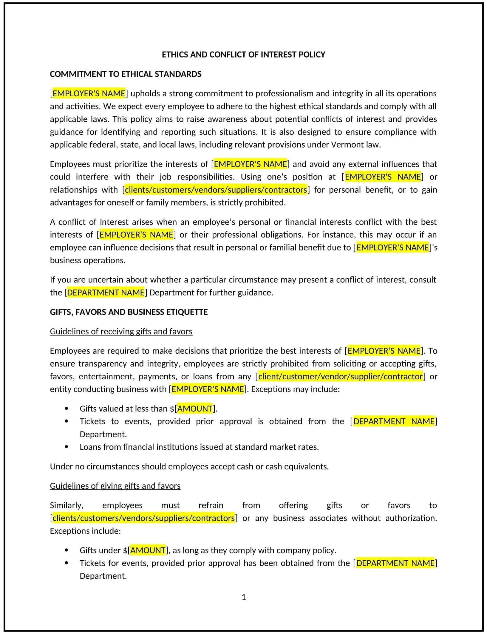 Ethics-and-Conflict-of-Interest-Policy--Vermont--1-1-1