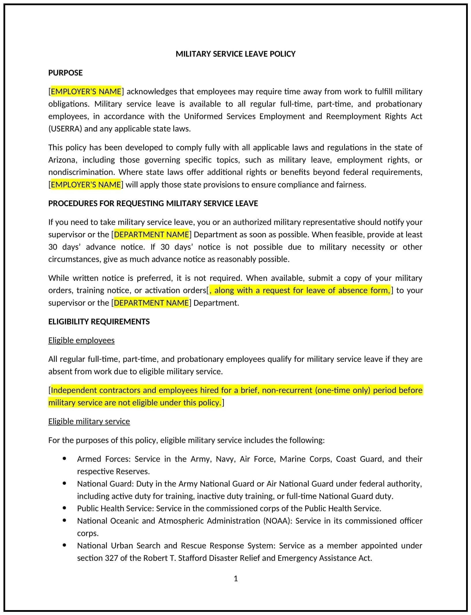 Military-Service-Leave-Policy--Arizona--1-1-1