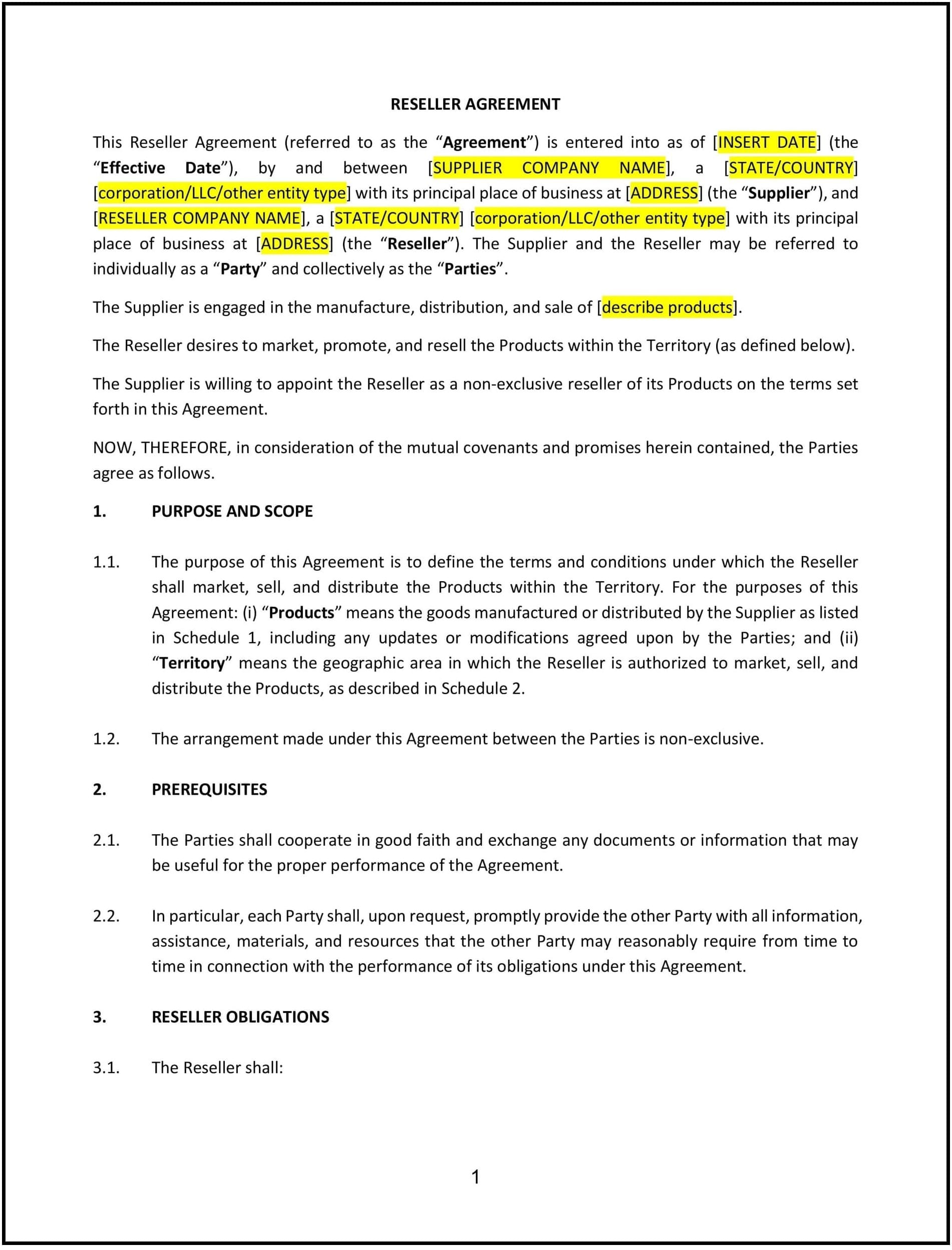 Reseller-Agreement--North-Dakota--1-1