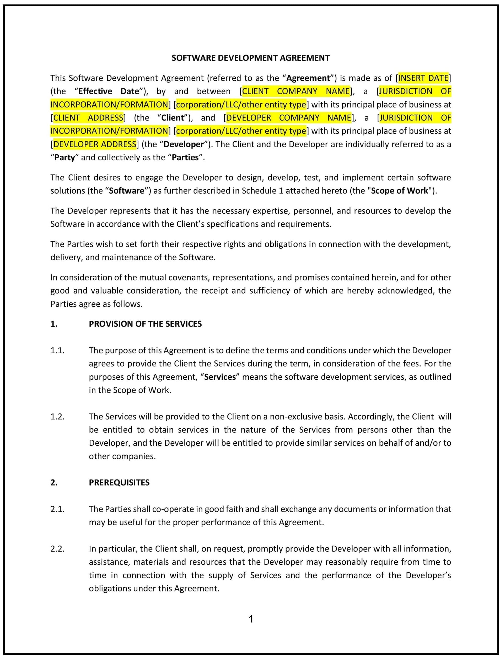 Software-Development-Agreement--Minnesota--1-1