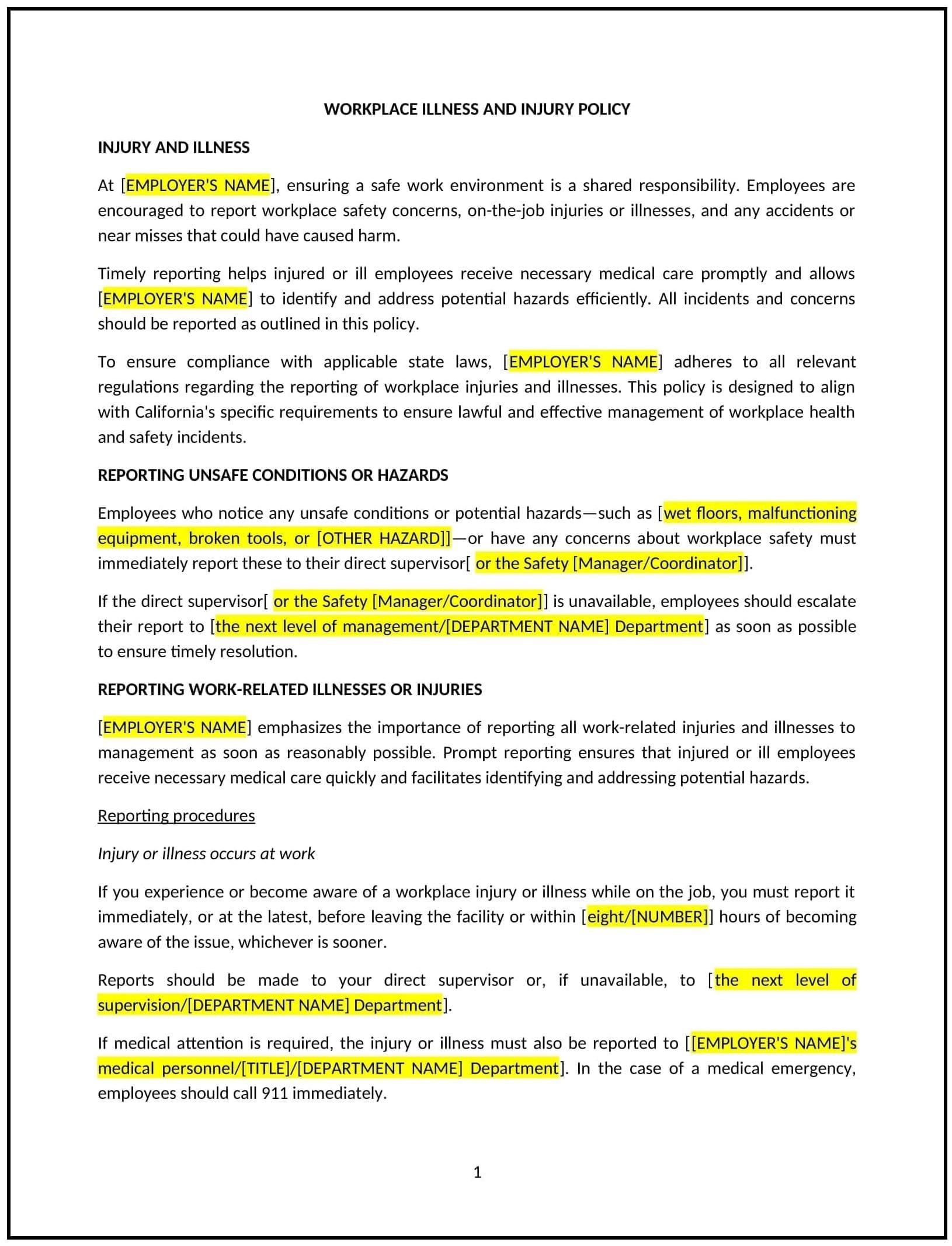Workplace-Illness-and-Injury-Policy--California--1-1-1