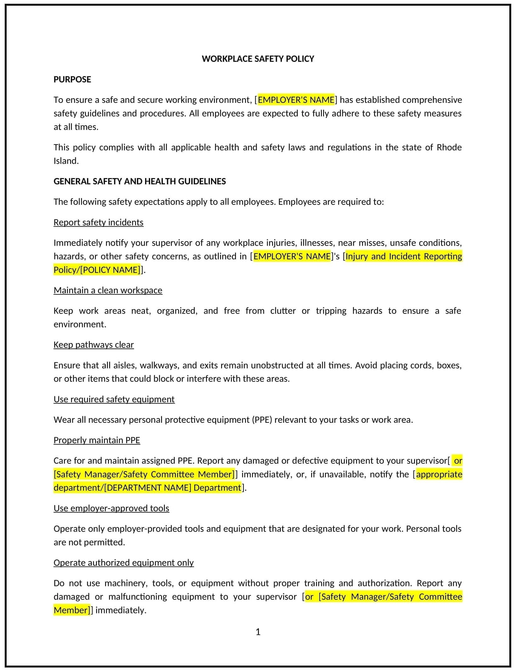 Workplace-Safety-Policy--Rhode-Island--1-1-1