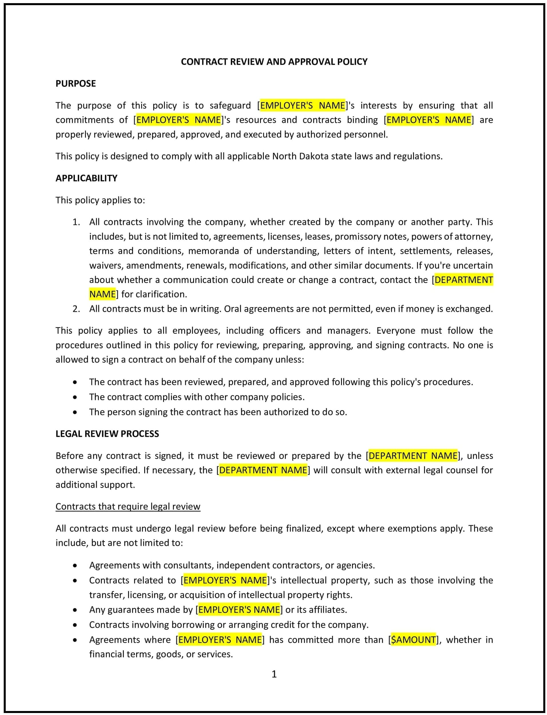 Contract-Review-and-Approval-Policy--North-Dakota--1-1