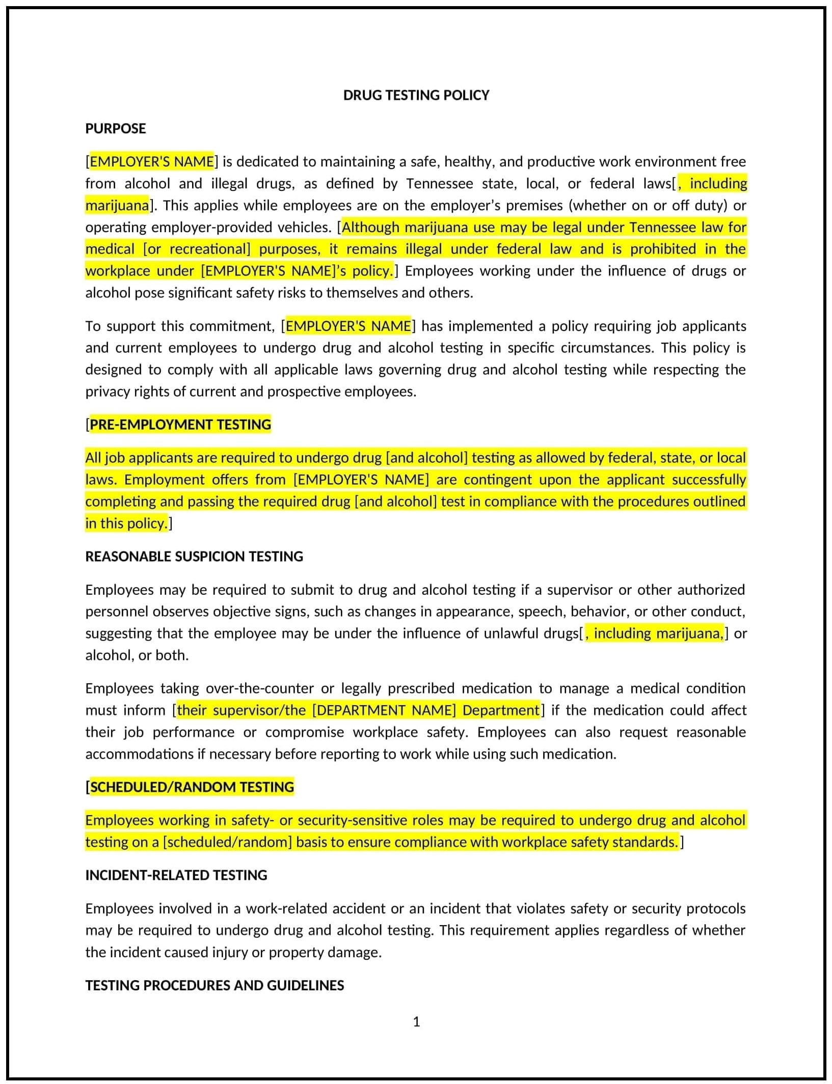 Drug-Testing-Policy--Tennessee--1-1-1