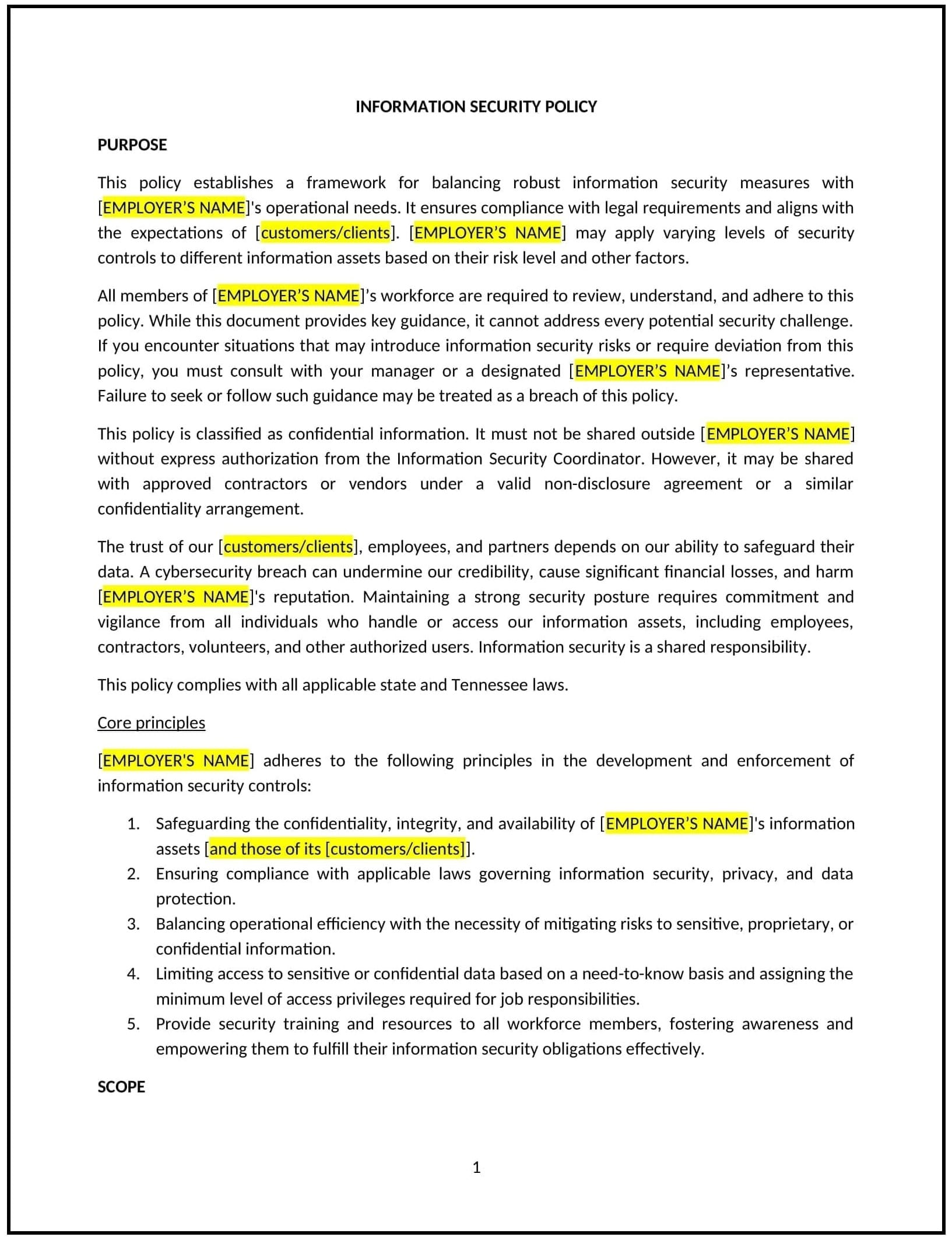 Information-Security-Policy--Tennessee--01-1-1