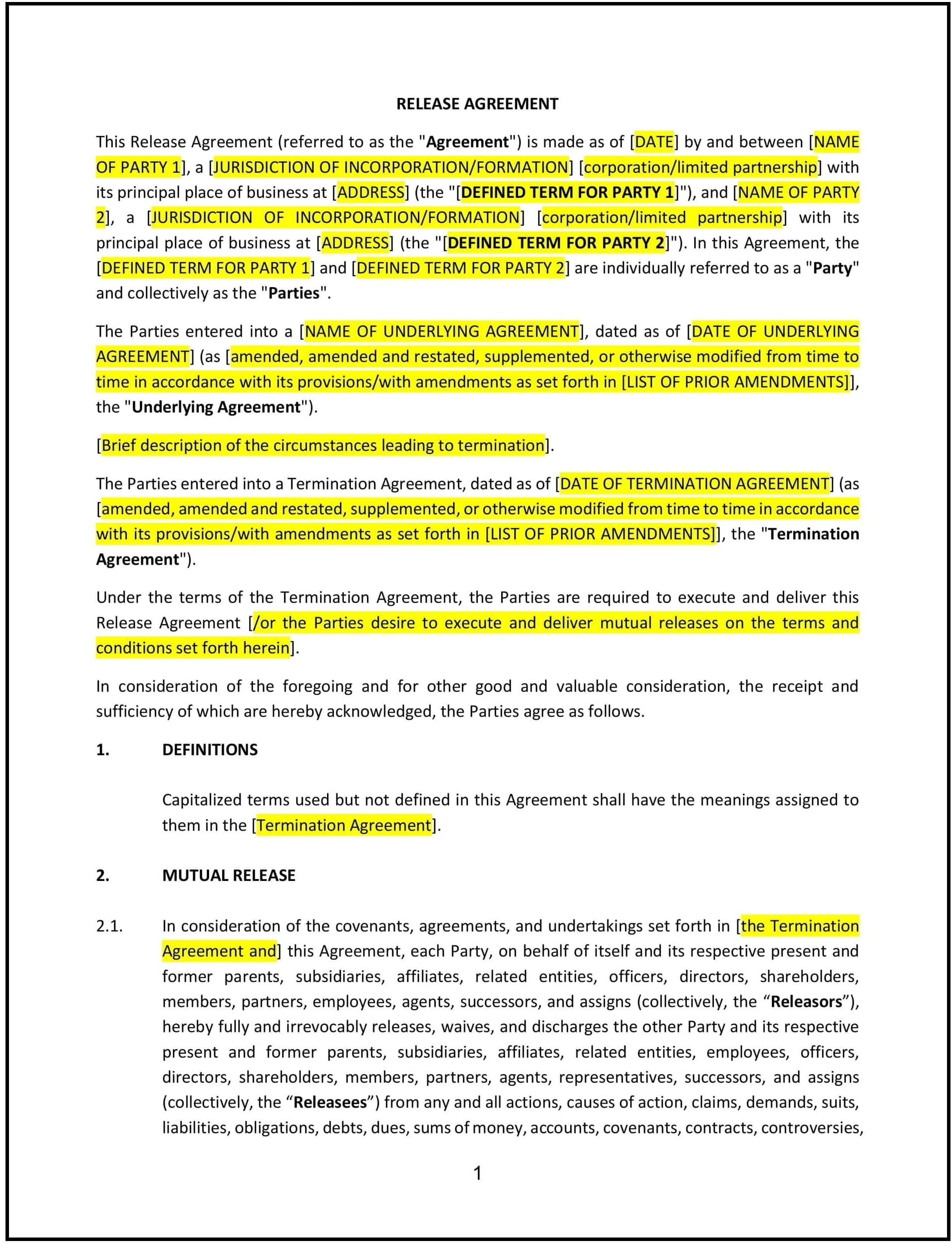Release-Agreement--Mutual---Georgia--1-1