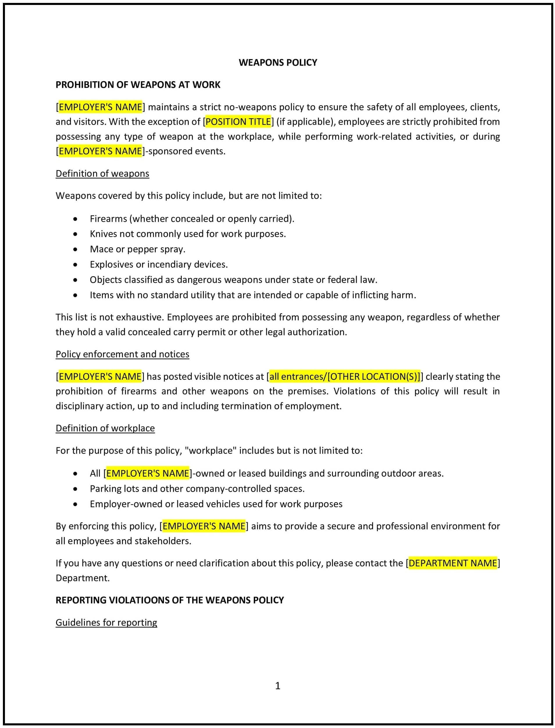 Weapons-Policy--New-Hampshire--1-1