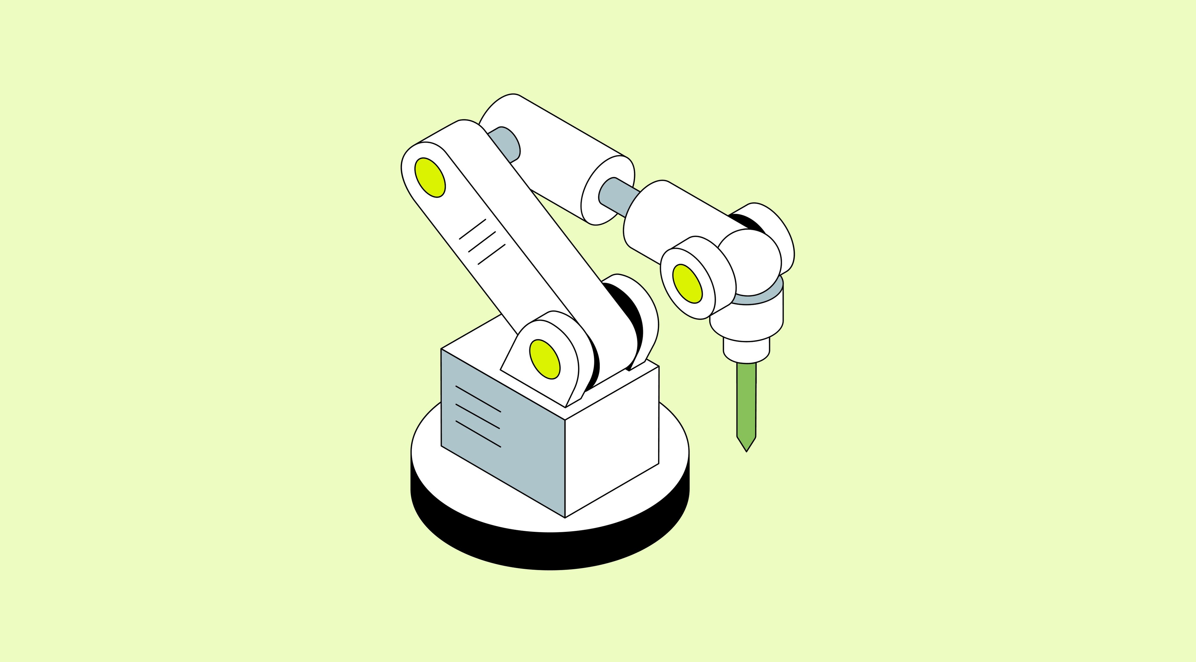 Industrial robotic arm